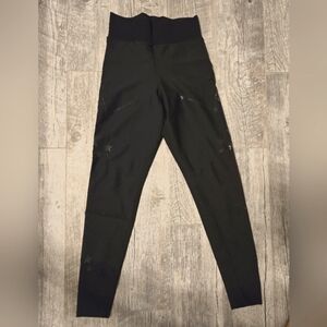 Ultracor High Waisted Cosmic Leggings in Nero